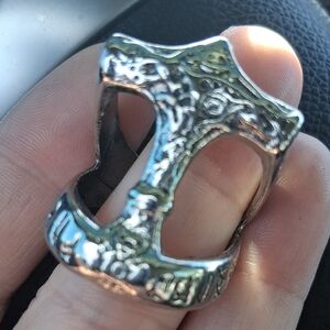 Silver Hammer Ring